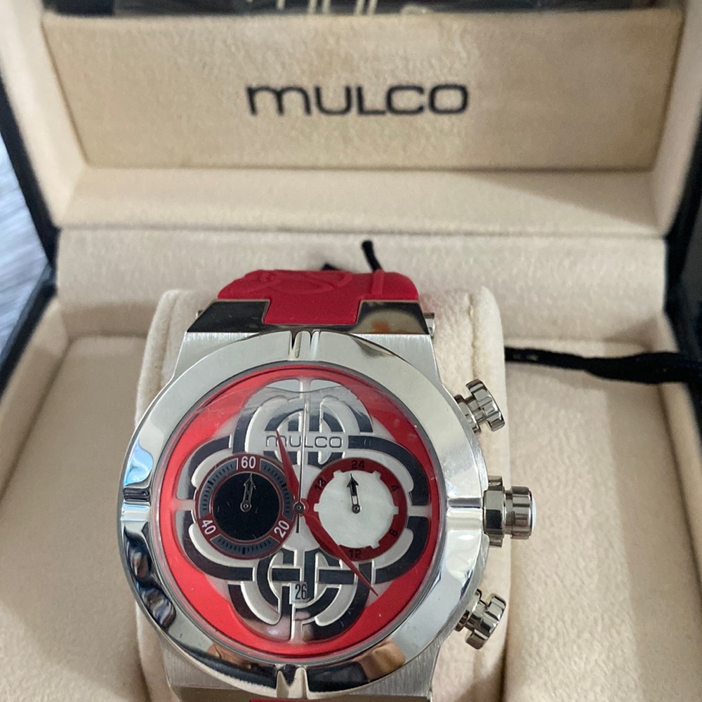 COPY - Mulco red and silver MW 15048-063